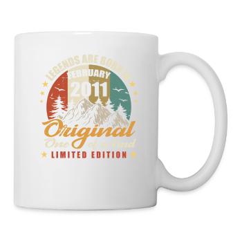 Original Legends Are Born In February 2011 - LE 🎉 - Mug - white - Right
