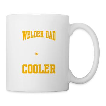 Welder Dad Like A Regular Dad But Cooler - Mug - white - Right