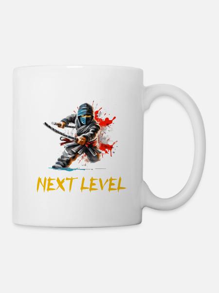 Ninja Next level - Tasse - Weiß