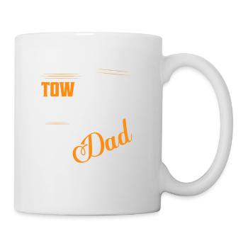 Really Tow-Some Dad Trucking Tow Truck Driver - Tasse - Weiß - Rechts