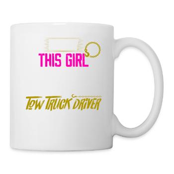 Accroché par un conducteur de dépanneuse Smokin' Hot - Mug blanc - blanc - Droite