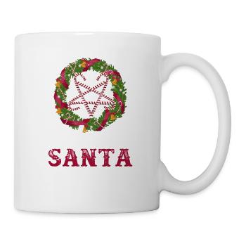 Hail Santa Claus Zuckerstange Weihnachten - Tasse - Weiß - Rechts