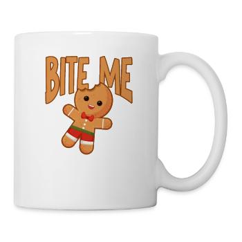 Me Gingerbread Man Funny Christmas Cookie - Mug blanc - blanc - Droite