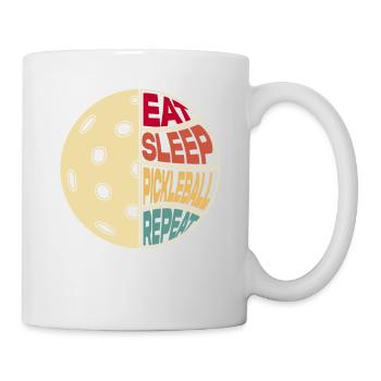 Pickleball Retro Vintage - Mug - white - Right