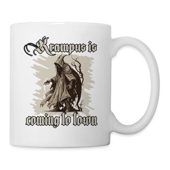 Crampus Shirt The evil awakens - Mug - white - Right