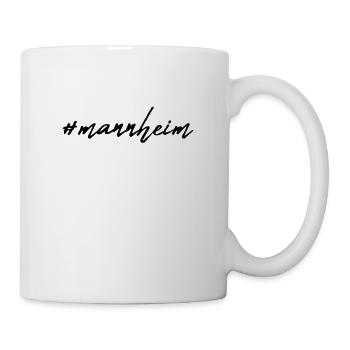 Mannheim - Tasse - Weiß - Rechts