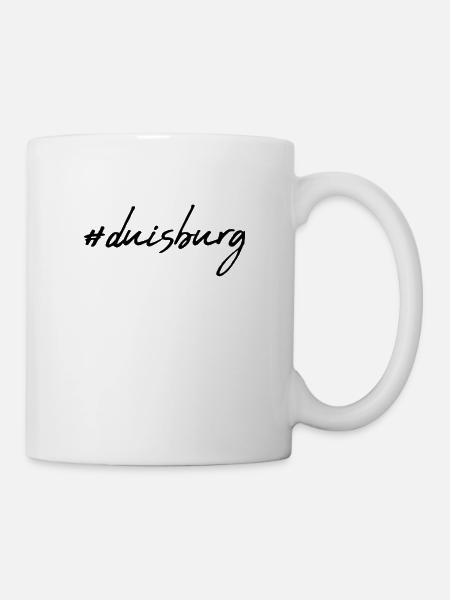 Duisburg - Tasse - Weiß