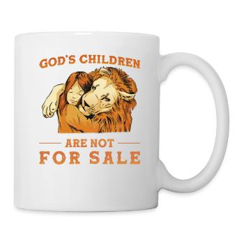 God's Children Are Not For Sale - Mug - white - Right