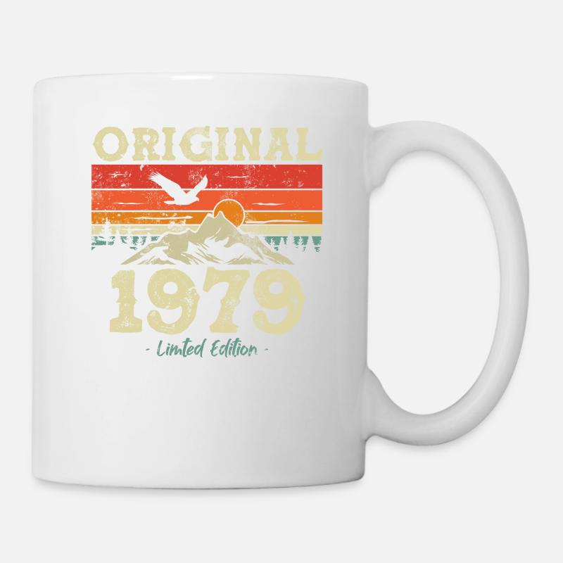 Vintage 1979 Geschenk - Tasse - Weiß