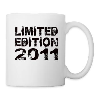Limited Edition 2011 Geburtstag 2011 Geburtstag - Tasse - Weiß - Rechts