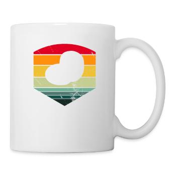 Cadeau de producteur de pommes de terre rétro en purée de pommes de terre - Mug blanc - blanc - Droite