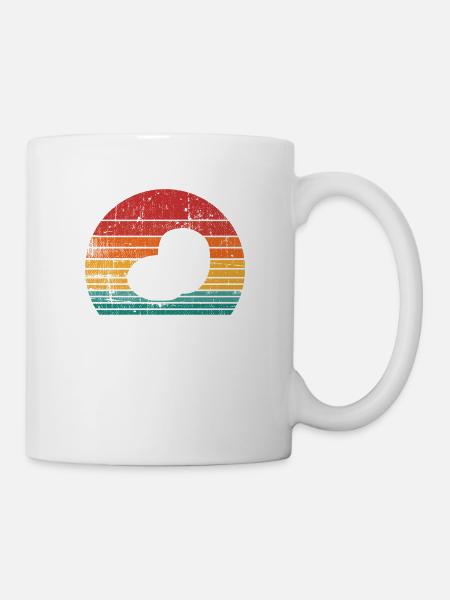 Kartoffel Retro Kartoffelbrei Landwirt Geschenk - Tasse - Weiß