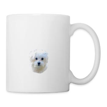 Endlich stolzer Papa - Malteser - Tasse - Weiß - Rechts