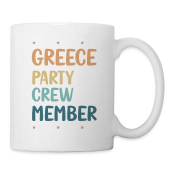 Greece Party Crew - Mug - white - Right