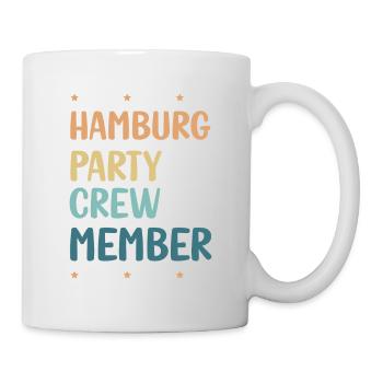 Hamburg Party Crew - Tasse - Weiß - Rechts