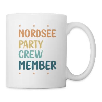 Nordsee Party Crew - Tasse - Weiß - Rechts