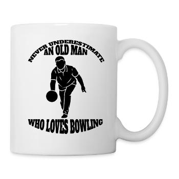Bowling Skittles Bowler Bowling Club Bowling Club - Mug - white - Right