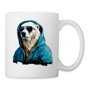 Street style bear | Polar Bear Lovers - Mug - white - Right