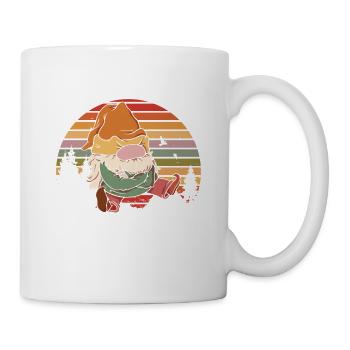 Gartenzwerg Für Gartenzwerg Liebhaber Gärtner Lust - Tasse - Weiß - Rechts