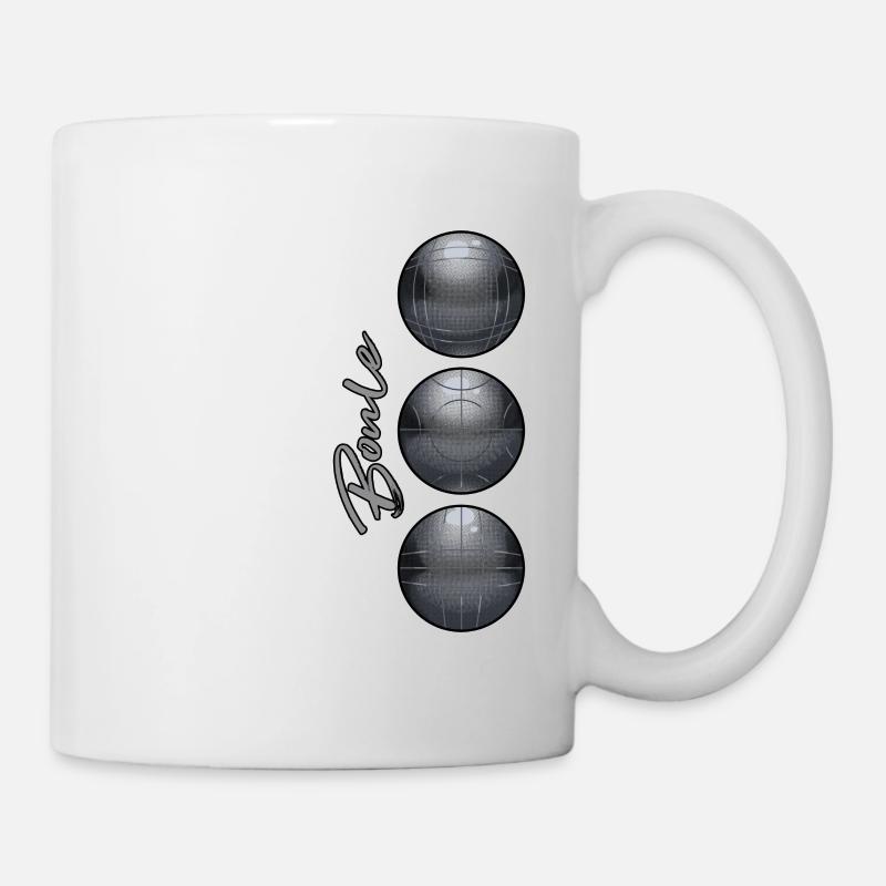 Boules - Mug blanc - blanc
