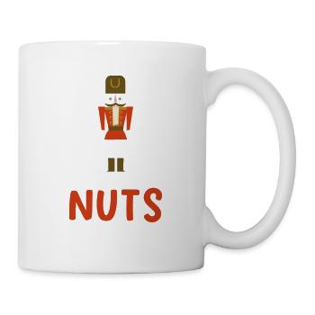 Nous sommes tous fous et drôles de soldat de Noël - Mug blanc - blanc - Droite