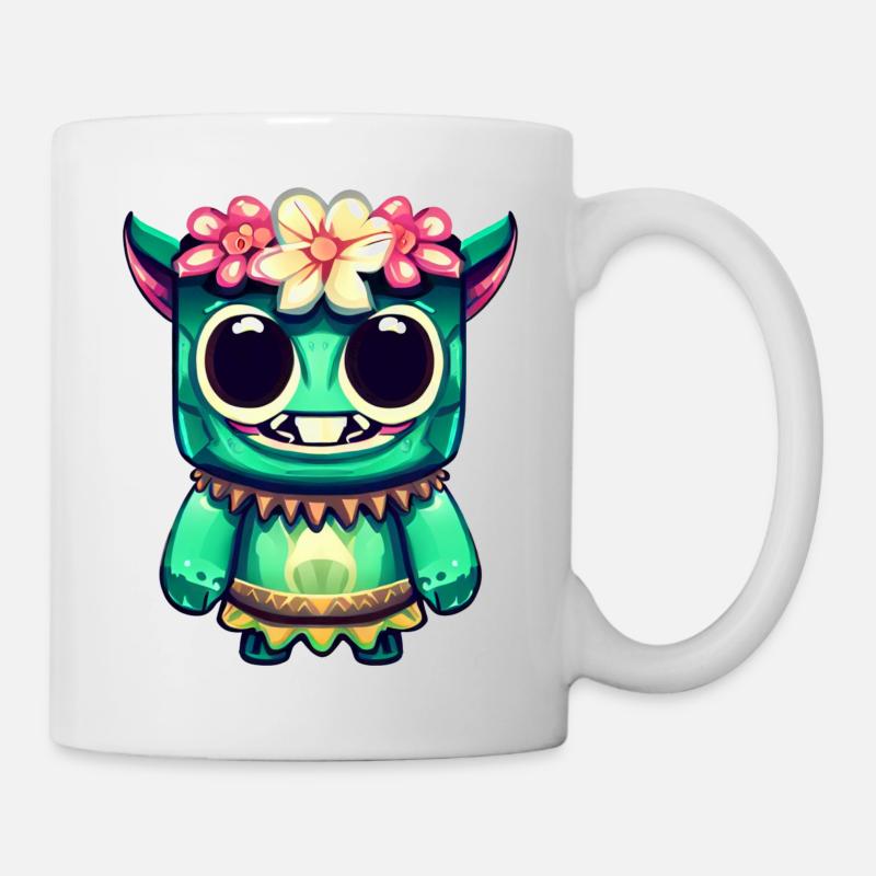Kiddy Tikki Hawaii - Mug blanc - blanc