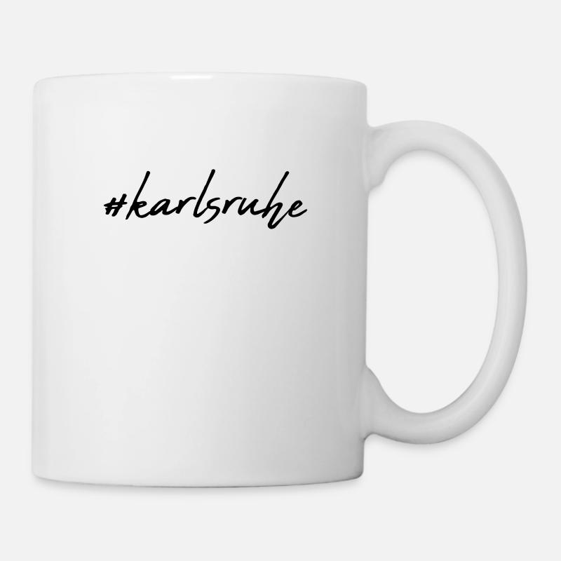 Karlsruhe - Tasse - Weiß