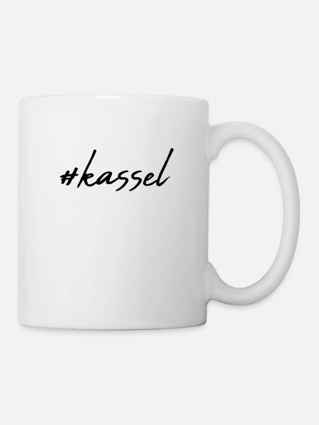 Kassel - Tasse - Weiß