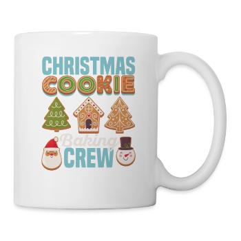 Christmas Cookie Baking Crew Traditioneller - Tasse - Weiß - Rechts