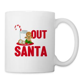 I have a merry Christmas for Santa Claus - Mug - white - Right