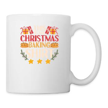 Ceci est ma chemise de boulangerie de Noël drôle - Mug blanc - blanc - Droite