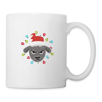 Baaah Humbug Anti Noël Colère Mouton Luxure - Mug blanc - blanc - Droite