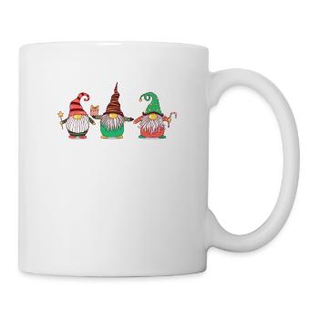 Christmas Gnome Hanging With My Gnomies Funny - Mug - white - Right