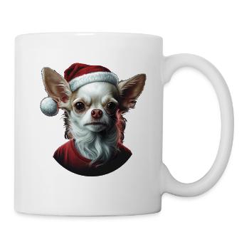 Chihuahua | Merry Christmas | X-Mas Tree | Cute - Mug - white - Right