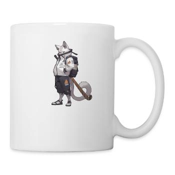 Feldhockeyspieler Hockey Hallenhockey Katzen - Tasse - Weiß - Rechts