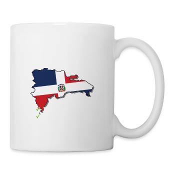 Dominican Republic Bound Country Travel Dominican - Tasse - Weiß - Rechts