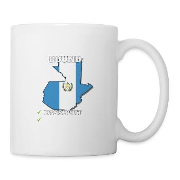 Guatemala Bound Country Travel Drapeau guatémaltèque - Mug blanc - blanc - Droite