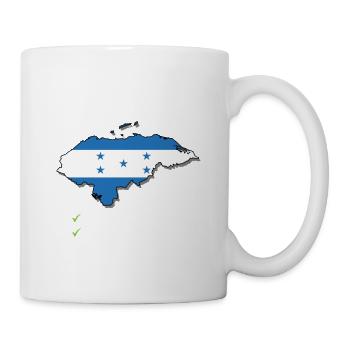 Honduras Bound Country Travel Drapeau hondurien - Mug blanc - blanc - Droite