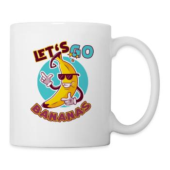 Go Bananas T-Shirt - Mug - white - Right