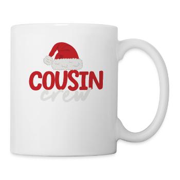 Cousin Crew Santa Christmas Family Matching - Mug - white - Right