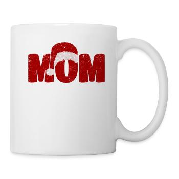 Mama Weihnachtsmann Weihnachten Familie Matching - Tasse - Weiß - Rechts