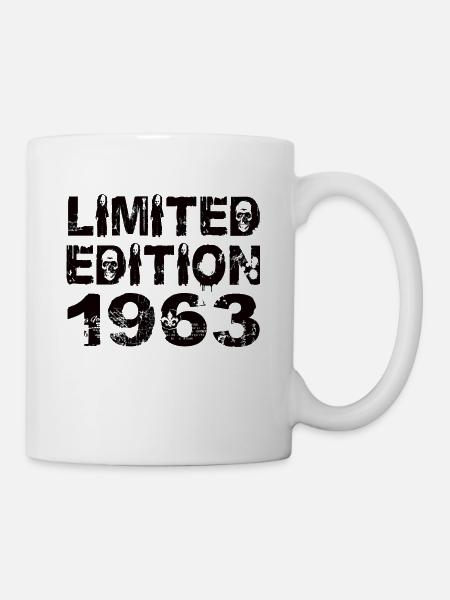 Édition limitée 1963 Anniversaire 1963 Anniversaire - Mug blanc - blanc