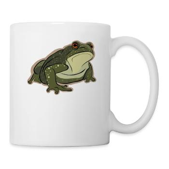 Laubfrosch Kröte Kaulquappe Froschzüchter Frosch - Tasse - Weiß - Rechts