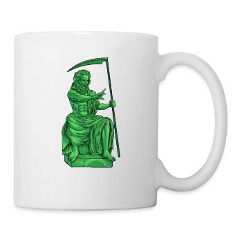 Greek god Kronos - Roman god Saturnus - Mug - white - Right