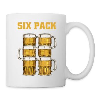 Six Pack bientôt disponible 56 - Mug blanc - blanc - Droite