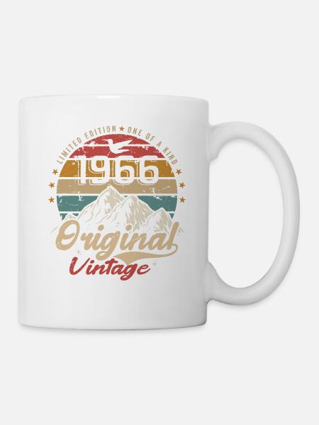 Original Vintage 1966 édition limitée 1966 - Mug blanc - blanc