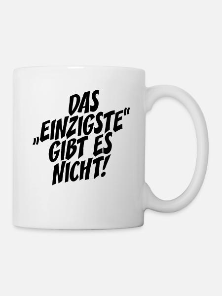 Das Einzigste Gibt Es Nicht Grammatik Germanistik - Tasse - Weiß