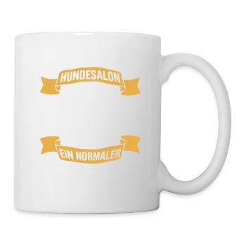 Hundepflege für Hundefriseurin Hundefriseur Groome - Tasse - Weiß - Rechts