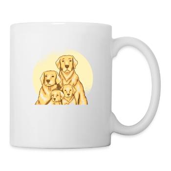 Hundepflege für Hundefriseurin Hundefriseur Groome - Tasse - Weiß - Rechts