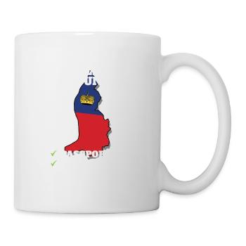 Liechtenstein Voyage à destination du pays - Mug blanc - blanc - Droite